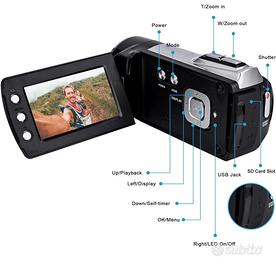 Videocamera digitale 1080P FHD - Audio/Video In vendita a Milano