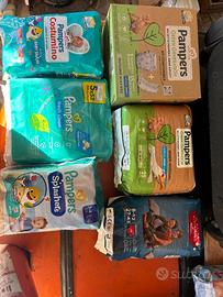 Inserti mono uso pampers