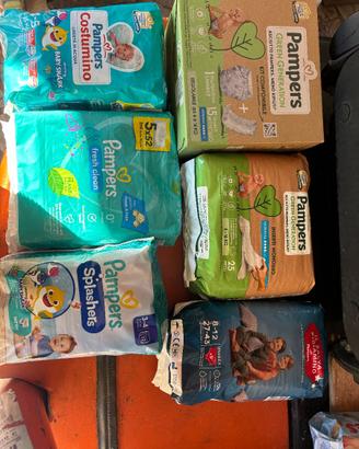 Inserti mono uso pampers