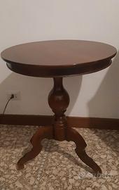 Tavolino tondo in legno 3piedi