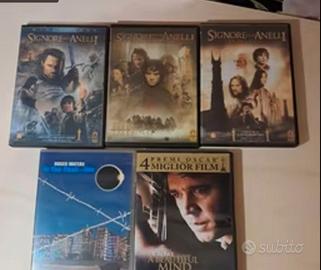 Stock dvd film, e musicali+ cd doppi 48 pz E 100