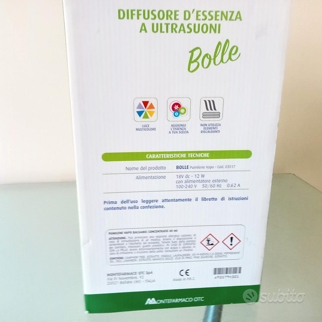 Vapo bolle diffusore d'essenza a ultrasuoni per ambienti +