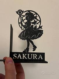 Fermalibro Sakura Cardcaptor stampa 3D