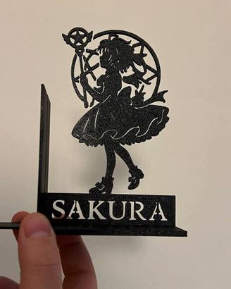 Fermalibro Sakura Cardcaptor stampa 3D