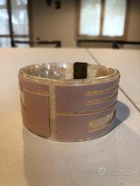 Bracciale Fendi in resina e madreperla