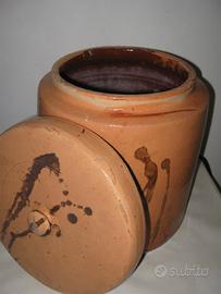 Orcio in terracotta di 11 litri in perfetto stato