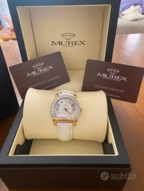 Orologio murex con diamanti certificati