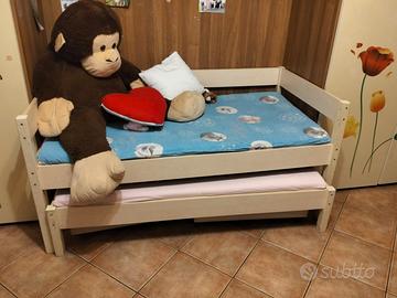 Letto doppio lunghezza 160cm