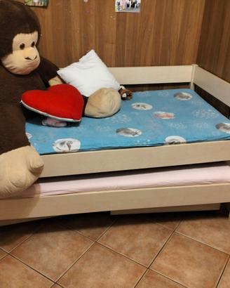 Letto doppio lunghezza 160cm