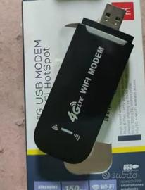 MODEM WIFI 4G  portatile con slot sim