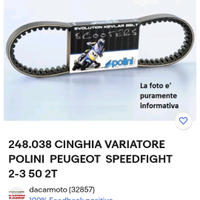 Cinghia variatore