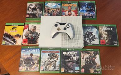 Bundle Xbox One S 500gb + controller+ 12 giochi 