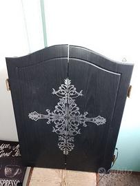 gioco frecciette struttura in legno