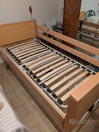 letto per disabili Termigea in legno con 2 motori 