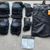 Ginocchiere e gomitiere per skateboard/pattini