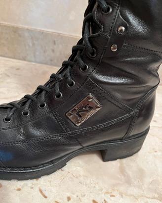 Stivali anfibi Nero Giardini 