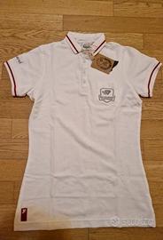 T-shirt polo bianca Scorpion Bay bianca taglia M