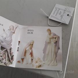 Presepe porcellana Morena D7372 3 PZ. h 20cm