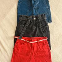 Gonne in jeans Bambina Tg.10/11 anni