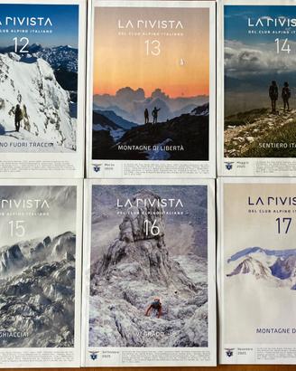 La rivista del CAI club alpino italiano anno 2025