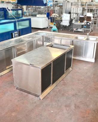 ARREDO INOX CUCINA USATO