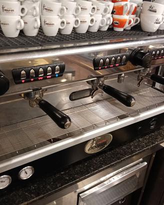 Macchina da caffè spaziale a 3 gruppi professional