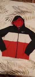 felpa Nike con cappuggio e zip XS