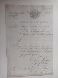 COMUNICAZIONE  GOVERNATIVA (REPUBBLICA CISALPINA) 