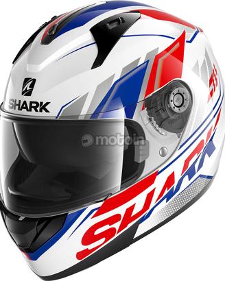 CASCO INTEGRALE RIDILL 1.2 PHAZ BIANCO BLU ROSSO -