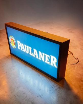 Insegna Luminosa Birra Paulaner 
