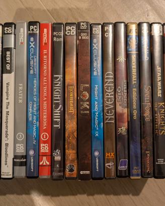 Videogiochi RPG vari per pc