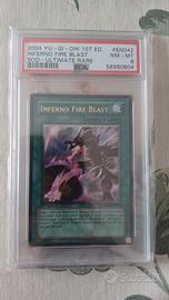 Inferno fire blast - SOD - PSA 8 - Yu-gi-oh 