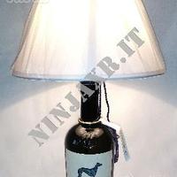 Lampada da tavolo bottiglia vuota Gin Windspiel