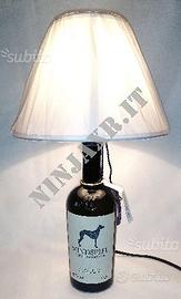 Lampada da tavolo bottiglia vuota Gin Windspiel