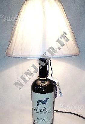 Lampada da tavolo bottiglia vuota Gin Windspiel