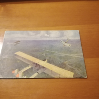 Lotto di 4 cartoline battaglie aeree 2 guerra mond