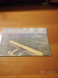 Lotto di 4 cartoline battaglie aeree 2 guerra mond