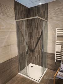Box Doccia + Piatto Doccia 90x90