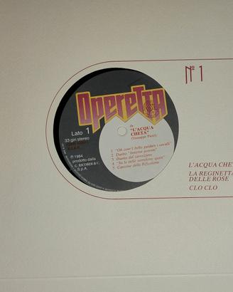 15 LP + Libro Operetta (Ricordi)