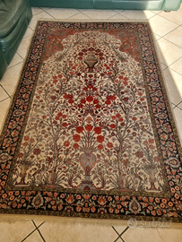 Tappeto indiano Srinagar lana e seta