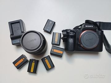 Sony a7 II, con obiettivo 28-70 più batterie