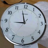 orologio a muro SEIKO nuovo 30 cm Bianco Argento 