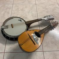 Mandolino e Banjo d’epoca