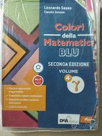 Libro: Colori della matematica Blu classe quarta