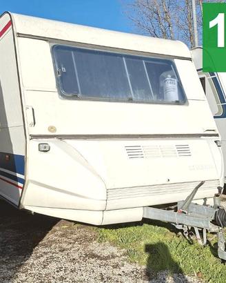 CARAVAN ROULOTTE ADRIA 6 POSTI LETTO DINETTE FERRO