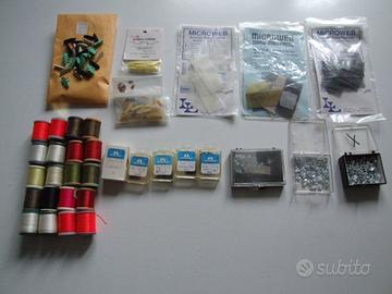 Pesca a mosca: Materiale costruzione mosche