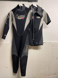 Muta Cressi 2 pezzi 5+5mm tg S