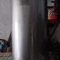 fusto olio in acciaio inox 