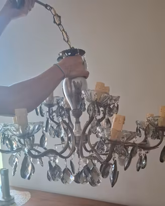 Lampadario a gocce
