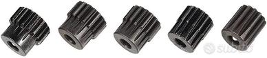 Set Pignoni 48DP 13T-14T-15T-16T-17T per Motori rc